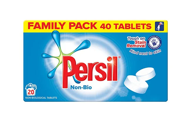 80-pack Of Persil Non-bio Washing Tablets