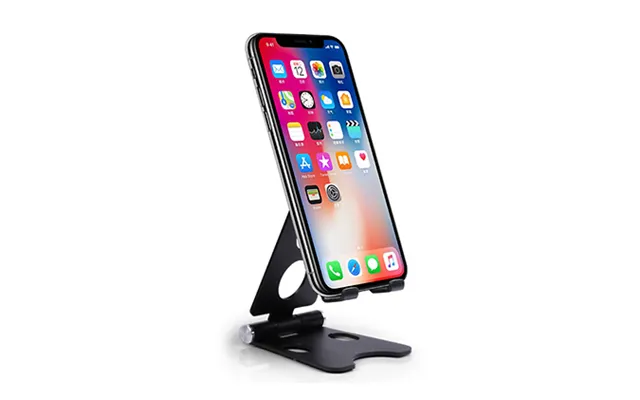 Adjustable Metal Folding Phone & Tablet Holder- 5 Colours