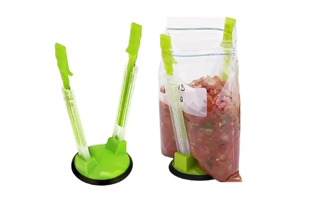 Adjustable Resealable Kitchen Bag Holder - 4 Colours