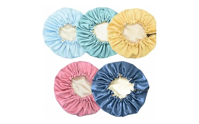 Adjustable Satin Bonnet Night Sleep Cap - 12 Colours