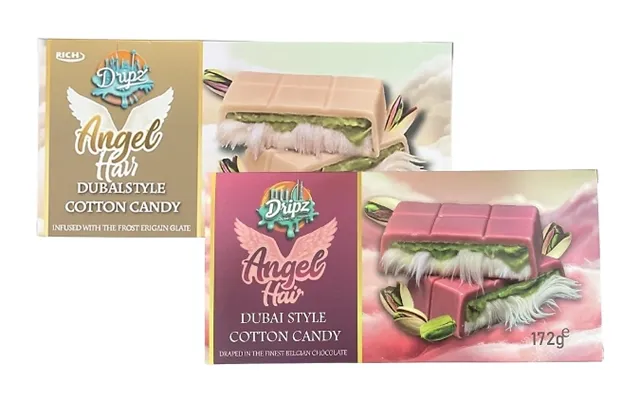 Angel Hair Candy Floss Dubai Chocolate Bar - 2 Flavours