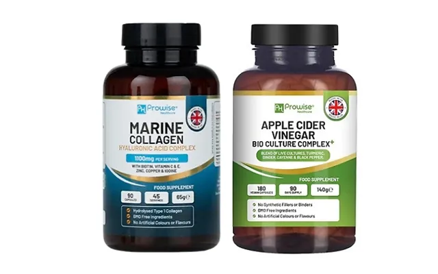 Beauty Booster & Gut Health Tablets - Apple Cider Vinegar & Marine Collagen product image