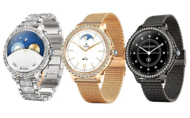 Bluetooth Wellness-tracking Smart Watch - 3 Colours, 2 Straps