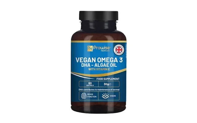 Brain Boosting & Heart Health Algae Omega-3 Soft Gels product image