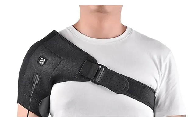 Breathable Heated Soft Shoulder Brace - 3 Heat Settings