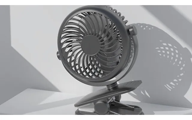 Clamp Base Usb 3-speed Desk Fan - 4 Colours