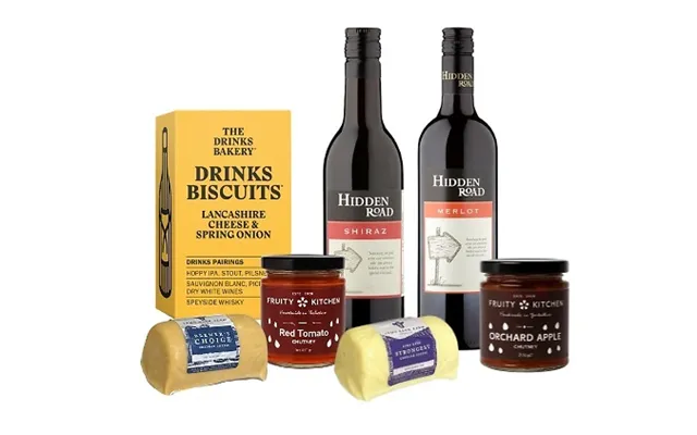 Classic Cheese And Red Wine Hamper Gift Box