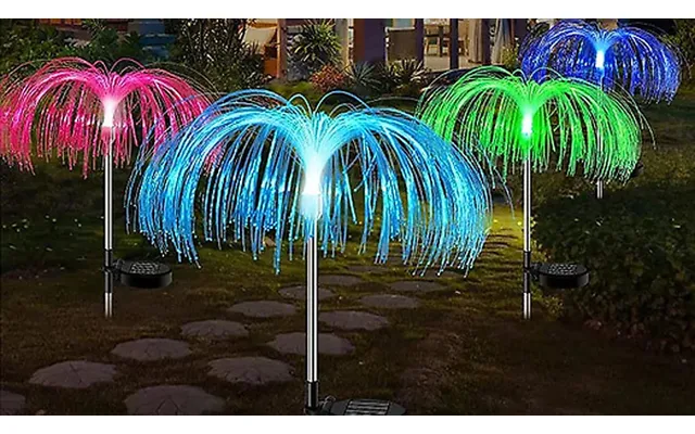 Colour-changing Outdoor Jellyfish Solar Lights - Up To 10 Lights product image