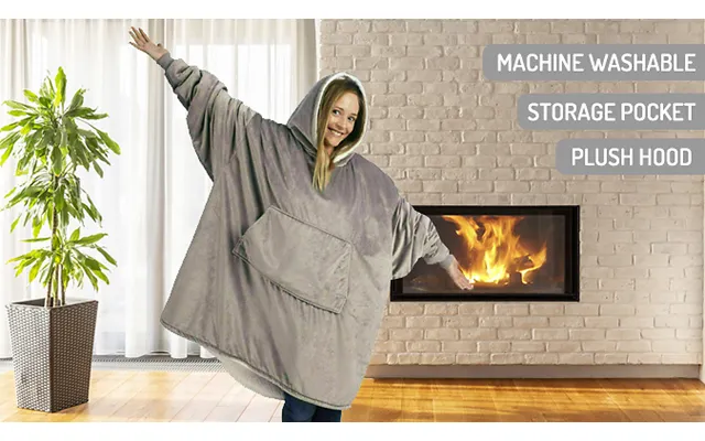 Comfycloak Hooded Blanket - Acts As Blanket And Sweatshirt product image