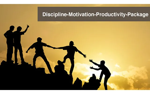 Discipline Motivation Productivity Package product image