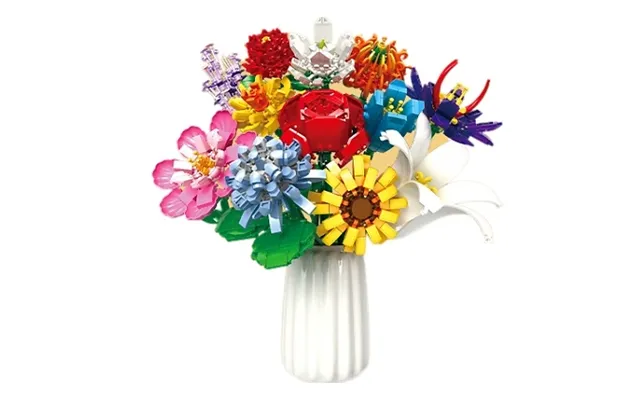 Diy Flower Bouquet Building Blocks
