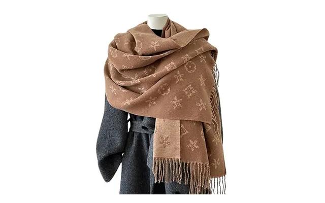 Double-sided Jacquard Tassel Scarf - 8 Colours product image