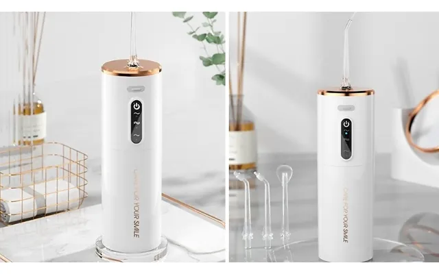 Electric Portable Water Flosser With 5 Nozzle Heads - 3 Colours product image