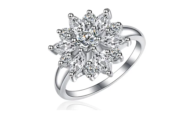 Elegant Blue Simulated Sapphire Ring - Classic Marquise Cut With Gift Box
