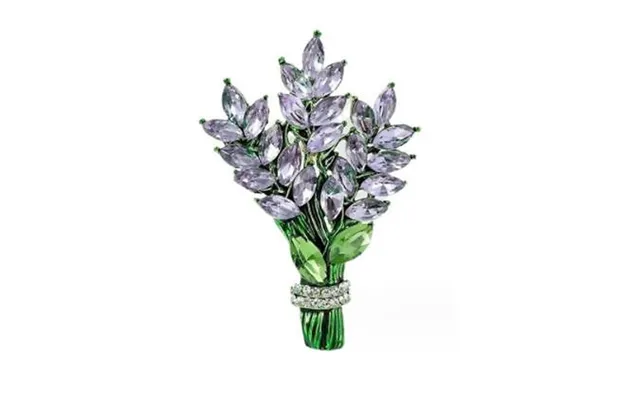 Elegant Lavender Bouquet Brooch product image