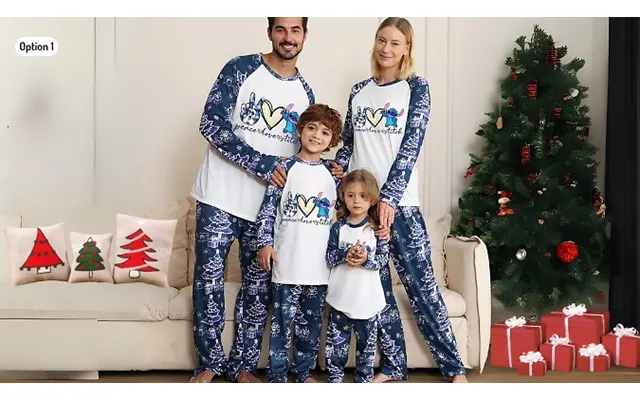 Family Monster Christmas Pyjama Set - 9 Designs