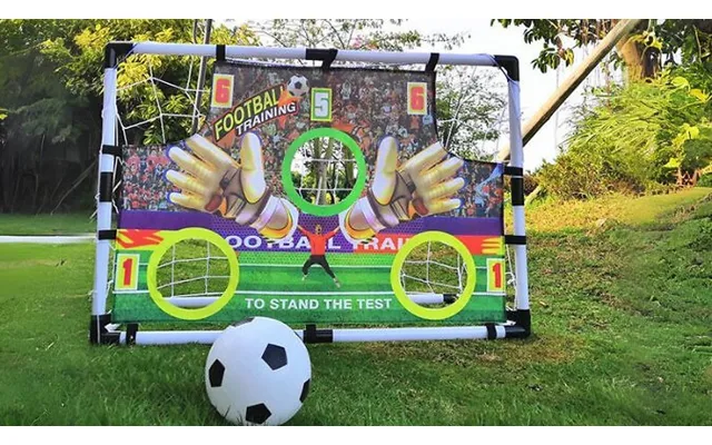 Football Goal With Aiming Sheet & Ball