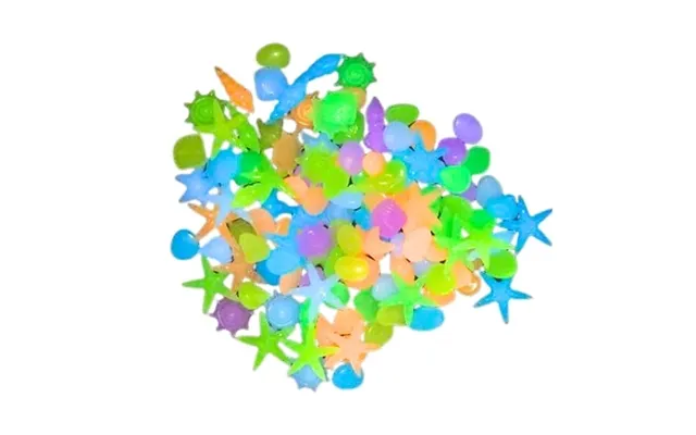 Glowing Sea-themed Fish Tank Pebbles - 100-pieces product image