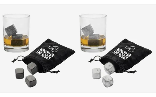 Granite Ice Cooler Whiskey Stones - 2 Colours