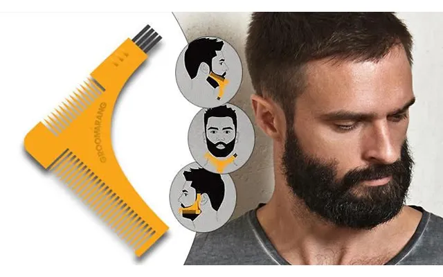 Groomarang Beard Shaping And Styling Comb