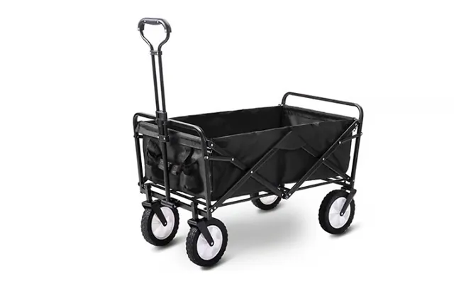 Heavy Duty Foldable Garden Trolley - Black product image
