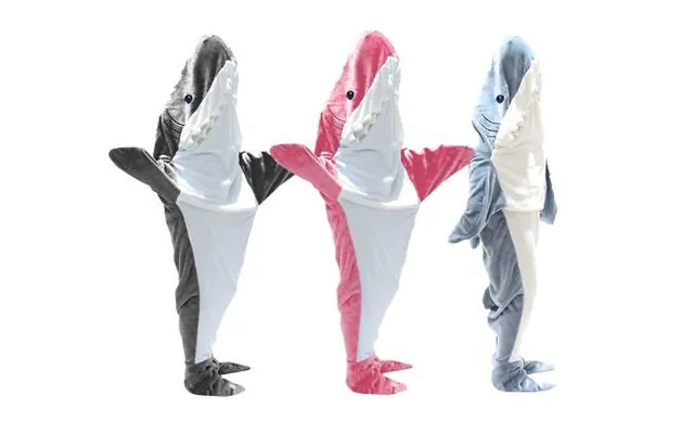 Hooded Shark Blanket - 3 Sizes & 3 Colours product image