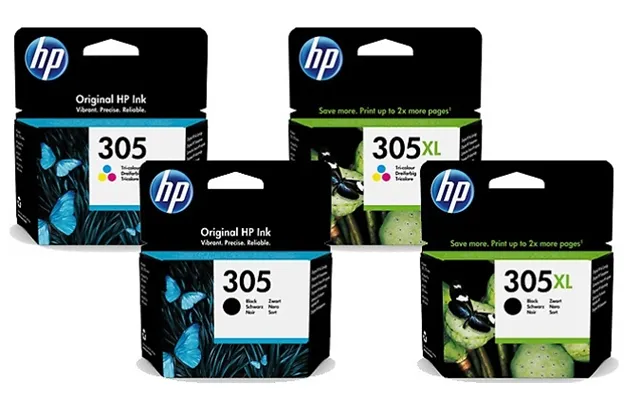 Hp Black, Colour Or Combo Printer Ink Cartridges - 34 Options