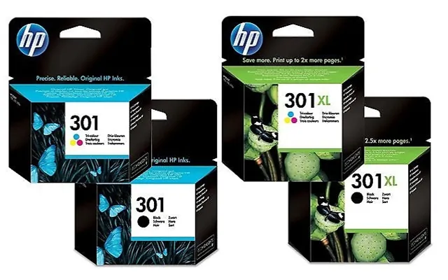 Hp Black Or Colour Printer Ink Cartridges - 8 Options