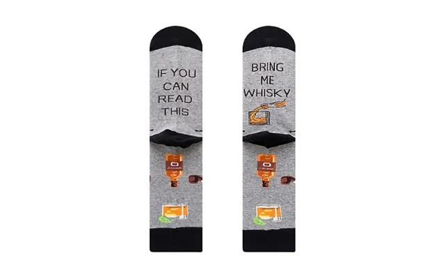 If You Can Read This Novelty Alcohol Socks - 5 Designs product image