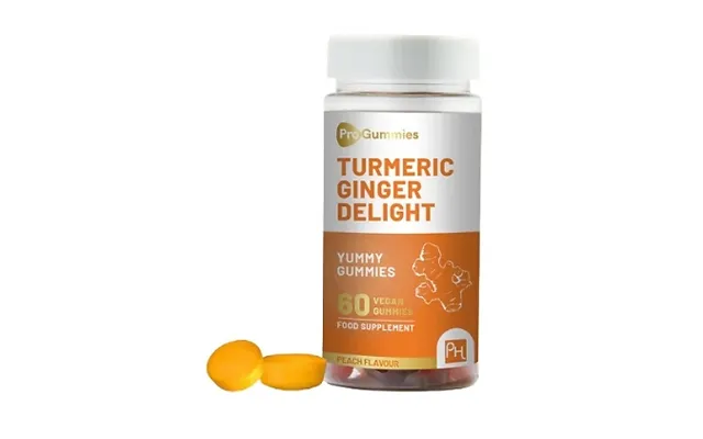Inflammation Protection Turmeric & Ginger Gummies - Peach Flavour