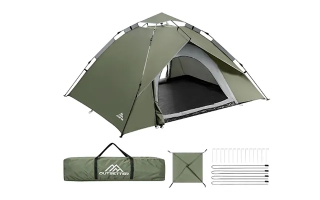 Instant Pop Up Camping Tent - 3-4 Person