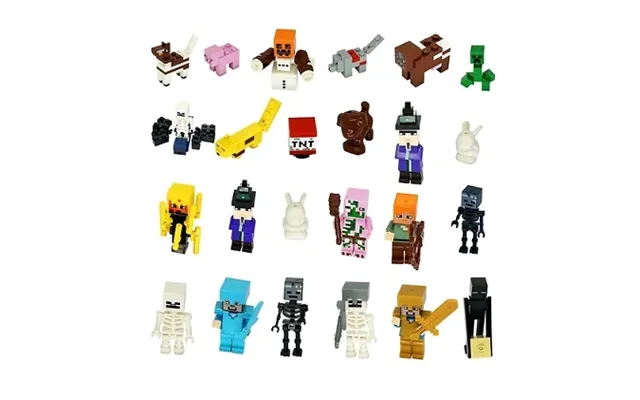 Kids Robot Building Blocks 24-day Advent Calendar