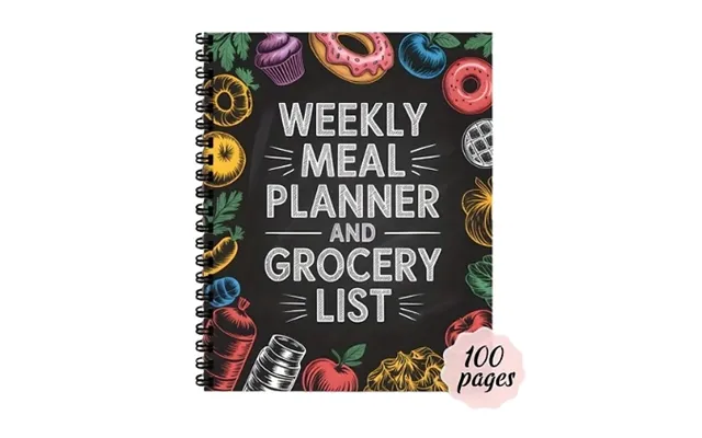 Kitchen 'weekly Meal Planner' Notebook