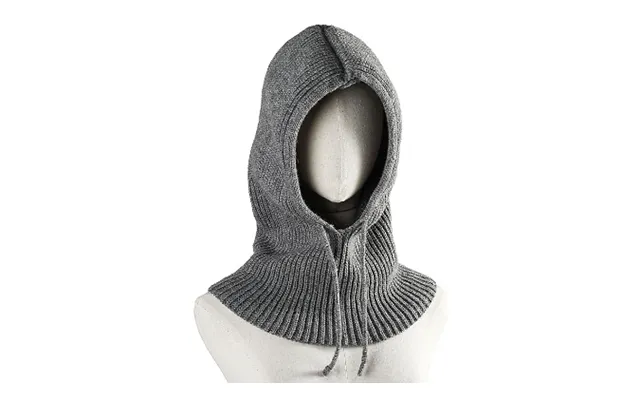 Knit Neck Warmer Drawstring Hood - 7 Colours product image