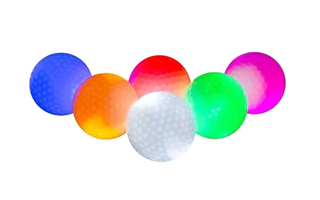 Led Luminous Golf Balls - 1, 3 Or 6 Pack