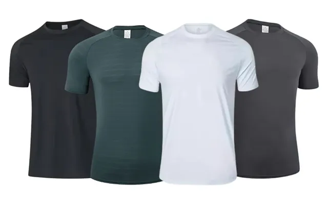 Men's Breathable Short-sleeved T-shirt - 4 Colours, 6 Sizes