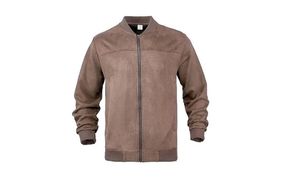 Men's Faux Suede Jacket - 5 Colours & 6 Sizes