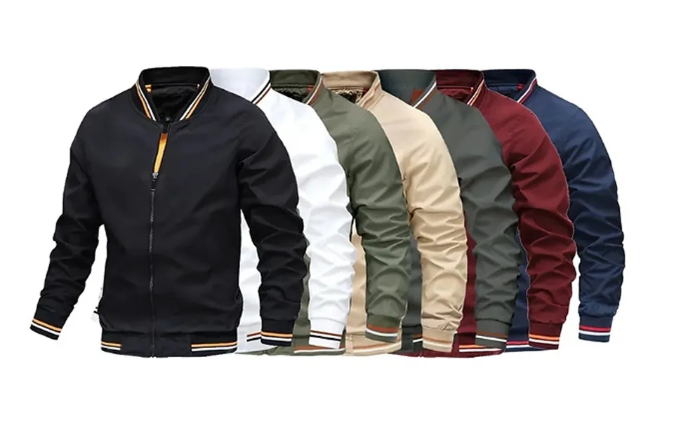 Men’s Lightweight Windproof Jacket - 7 Colours, 7 Sizes