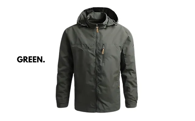 Men’s Outdoor Waterproof Windproof Jacket- 5 Colours & 7 Sizes