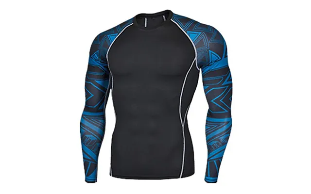 Men's Sports Quick Dry Long-sleeve Stretchy Top - 3 Colours & 4 Sizes