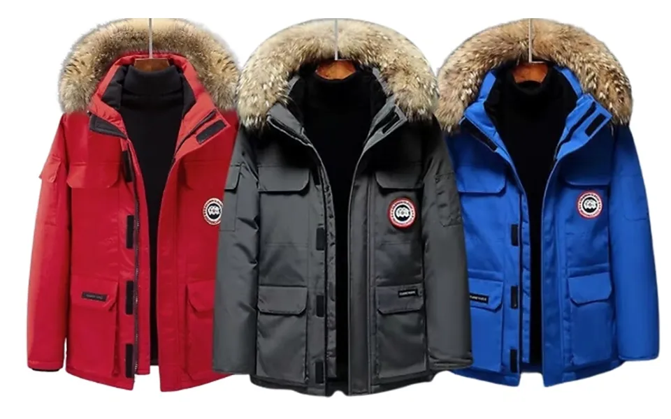 Men's Winter Parka Coat - 5 Colours, 6 Sizes