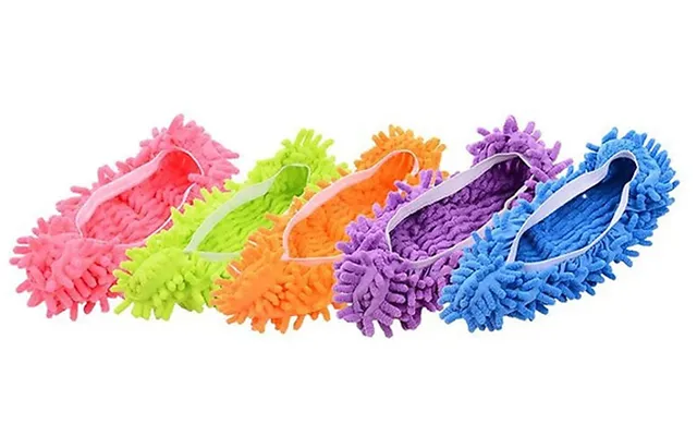 Microfibre Mop Slippers - 4 Colours product image