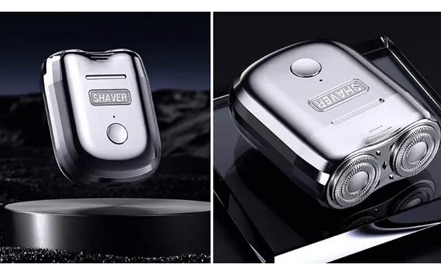 Mini Magnetic Dual-head Electric Shaver - 3 Colours