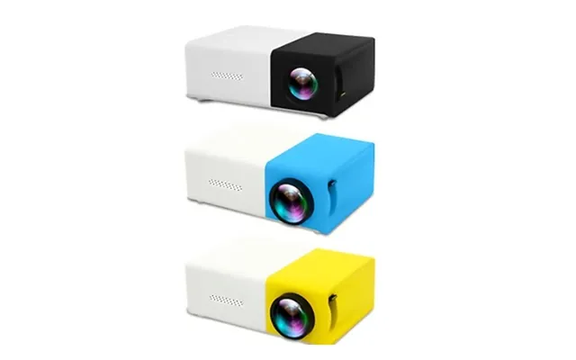 Mini Projector Home Media Player With Optional 84-inch Screen - 3 Colours