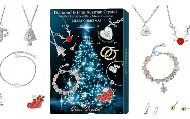 Moissanite & Crystals From Swarovski Jewellery Advent Calendar