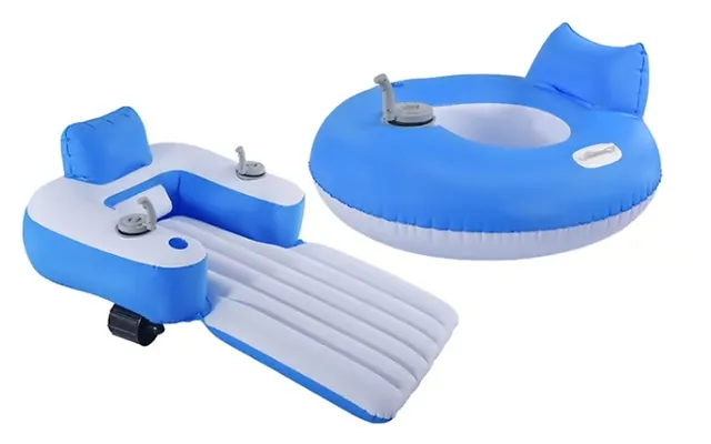 Motorised Inflatable Pool Lounger - 2 Shapes