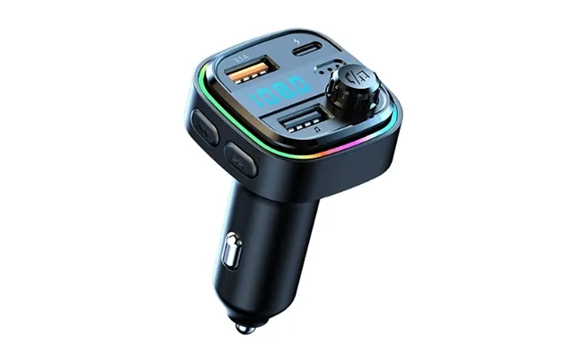 Multi-colour Bluetooth Transmitter With Dual Charging Ports