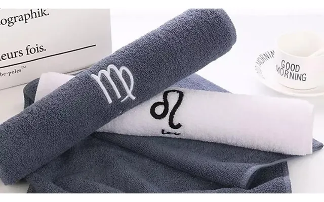 One Or Two Star Sign Embroidered Towels - 72 Options product image