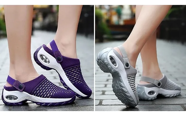 Orthopaedic Slip-on Trainers With Arch Support - 5 Colours & 7 Sizes