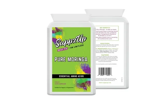 Overall Health Boosting Pure Moringa Nutrient Capsules - 500mg product image